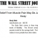 Wall Street Journal - The Stick